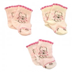 Baby Wear - 3 lü Bebek Çorabı 0-3 Ay