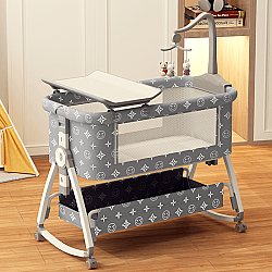 Evokids Luvi Anne Yanı Beşik | Sallanabilir 7 Parça Premium Set - 2