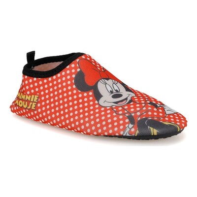 Disney Minnie Çocuk Deniz Ayakkabısı Kırmızı