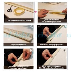 Evokids 3 Adet Kauçuk Kalın Kenar Koruyucu (6 Metre) - Gri - 4