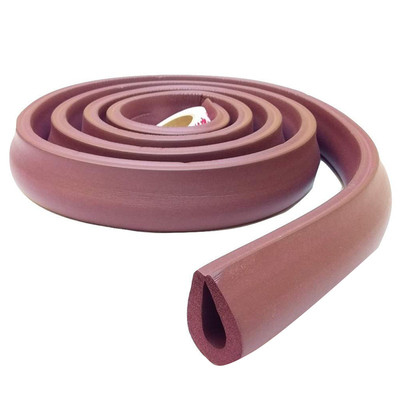 Evokids 3 Adet U Tip Kauçuk Kenar Koruyucu (6 Metre) - Kahve - 4