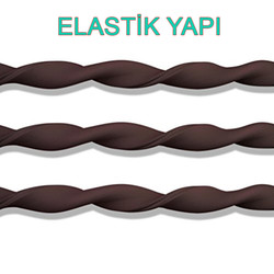 Evokids 3 Adet U Tip Kauçuk Kenar Koruyucu (6 Metre) - Kahve - 5