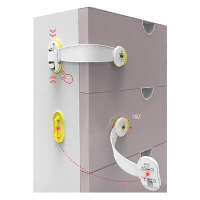 Evokids 360° Çocuk Kilidi ( 4 Adet ) - 1