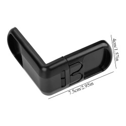 Evokids Çift Butonlu Çekmece Kilidi Siyah - 2