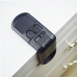 Evokids Çift Butonlu Çekmece Kilidi Siyah - 4