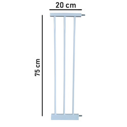 Evokids Çift Kilitli Güvenlik Kapı - Uzatma Aparatı - 20 Cm - Thumbnail