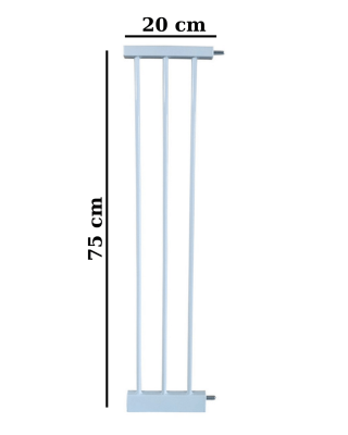 Evokids Çift Kilitli Güvenlik Kapı - Uzatma Aparatı - 20 Cm - 1