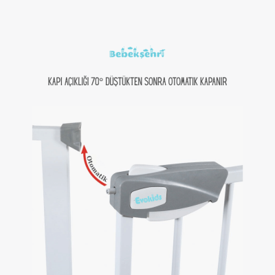 Evokids Ekstra Uzun Çocuk Güvenlik Kapısı - 8