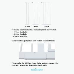 Evokids Ekstra Uzun Çocuk Güvenlik Kapısı - 6