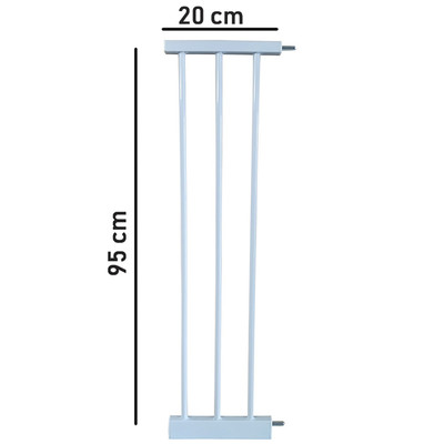 Evokids Ekstra Uzun Çocuk Güvenlik Kapı - Uzatma Aparatı - 20 Cm - 1