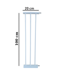 Evokids Ekstra Uzun Çocuk Güvenlik Kapı - Uzatma Aparatı - 20 Cm - Evokids