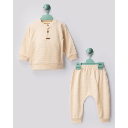 Evokids Erkek Bebek Sarı Alt Üst Takım - 2