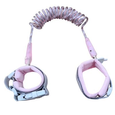 Evokids Extra Kilitli Güvenlik Bilekliği - (Çelik Uçlu) - Pembe