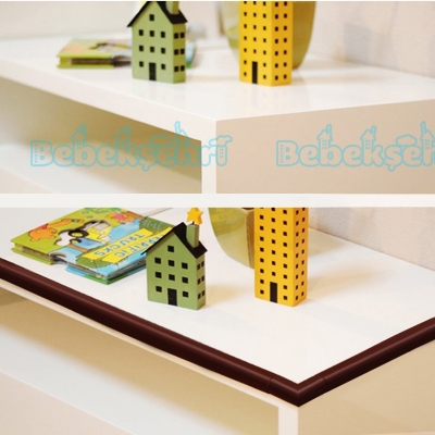 Evokids Kauçuk Kenar Koruyucu (Kahve) - 2