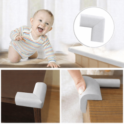 Evokids Ekstra Kalın Kenar Koruyucu (6 Metre Kenar + 4 Adet Köşe) Gri Kauçuk Masa Köşe Koruyucu - 7