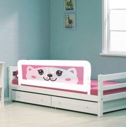 Evokids Sevimli Kedi Çocuk Yatak Korkuluğu - 140x52 cm - Evokids