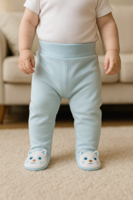 Evokids Oyuncaklı Patikli Mavi Pantolon - 3