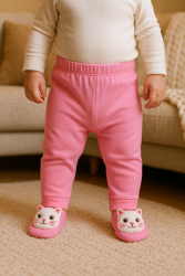 Evokids Oyuncaklı Patikli Pembe Pantolon - 1
