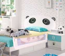 Evokids Katlanabilir Yatak Korkuluğu - Panda / 140x52 cm - Thumbnail