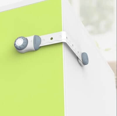 Evokids Şifreli Çocuk Güvenlik Kilidi ( 3 Adet ) Buz Mavisi - 3