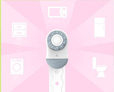 Evokids Şifreli Çocuk Güvenlik Kilidi ( 3 Adet ) Buz Mavisi - 2