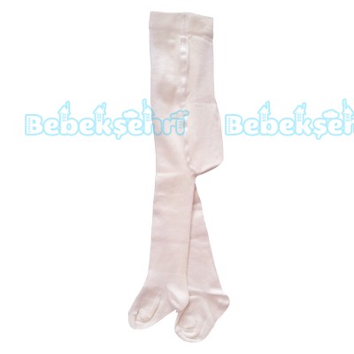 Külotlu Bebek Çorabı - Krem