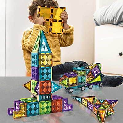 Diamond Manyetik Blok 106 Parça | Premium Mıknatıslı Blok - 2