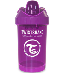 TwistShake Crawler Cup Suluk 300 ml Mor - Thumbnail