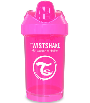 TwistShake Crawler Cup Suluk 300 ml Pembe