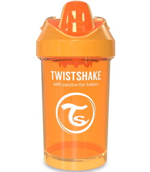 TwistShake Crawler Cup Suluk 300 ml Turuncu - Thumbnail