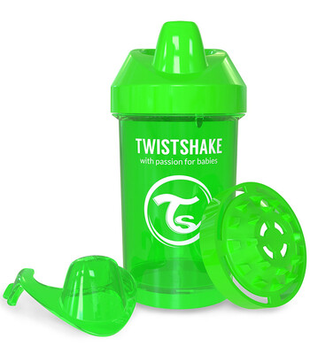 TwistShake Crawler Cup Suluk 300 ml Yeşil