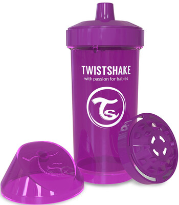 TwistShake Kid Cup Suluk 360 ml Mor